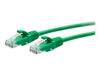 C2G 10ft (3m) Cat6a Snagless Unshielded (UTP) Slim Ethernet Network Patch Cable - Green - Kytkentäkaapeli - RJ-45 (uros) to RJ-45 (uros) - 3 m - 4.8 mm - UTP - CAT 6a - valettu, piikitön - vihreä C2G30157