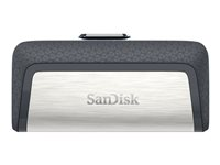 SanDisk Ultra Dual - USB Flash-asema - 256 Gt - USB 3.1 / USB-C SDDDC2-256G-G46