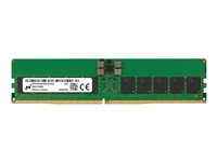 Micron - DDR5 - moduuli - 32 Gt - DIMM 288 nastaa - 5600 MHz / PC5-44800 - CL46 - rekisteröity MTC20F1045S1RC56BD1R