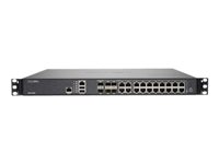 SonicWall NSa 4650 - Turvalaite - 10GbE, 2.5GbE - 1U - telineeseen asennettava 01-SSC-1938