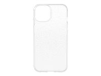 OtterBox React Series - Takakansi matkapuhelimelle - antimikrobinen - polykarbonaatti, synteettinen kumi - stardust (kirkas glitter) malleihin Apple iPhone 14 77-88888
