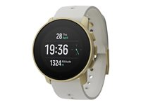 Suunto 9 Peak Pro - Lasikuituvahvisteinen polymeeri - urheilukello kanssa hihna - silikoni ranteen koko: 125-175 mm - näyttö 1.2" - Bluetooth - 64 g - kultahelmi SS050824000