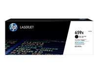 HP 659X - Musta - alkuperäinen - LaserJet - väriainekasetti (W2010X) malleihin Color LaserJet Enterprise M856, MFP M776; LaserJet Enterprise Flow MFP M776 W2010X