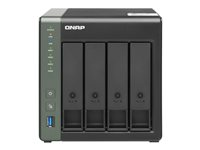 QNAP TS-431X3 - NAS-palvelin - 4 telineet - 16 Tt - SATA 6Gb/s - HDD 4 Tt x 4 - RAID RAID 0, 1, 5, 6, 10, JBOD - RAM 4 Gt - Gigabit Ethernet / 2.5 Gigabit Ethernet / 10 Gigabit Ethernet - iSCSI tuki TS-431X3-4G+4XST4000VN006