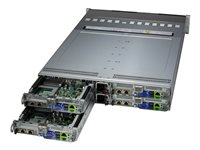 Supermicro BigTwin SuperServer 221BT-HNC8R - telineasennettava ilman suoritinta - 0 Gt - ei kiintolevyä SYS-221BT-HNC8R