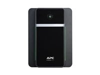 APC Back-UPS BX Series BX1600MI - UPS - Vaihtovirta 230 V - 900 watti(a) - 1600 VA - 7 A/h - lähtöliittimet: 6 BX1600MI