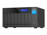 QNAP TVS-H874 - NAS-palvelin - 8 telineet - SATA 6Gb/s - RAID JBOD, RAID 0, 1, 5, 6, 10, 50, 60, TM, RAID TP - RAM 32 Gt - 2.5 Gigabit Ethernet - iSCSI tuki TVS-H874-I7-32G