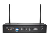 SonicWall TZ Series (Gen 7) TZ270W - Turvalaite - sekä 2 vuoden Essential Protection Service Suite + 1 vuoden EPSS (voimassa olevat kilpailutiedot toimitettuna) - 1GbE - Wi-Fi 5 - 2.4 GHz, 5 GHz - tarjous - pöytä 03-SSC-1380