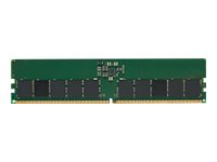 Kingston - DDR5 - moduuli - 16 Gt - DIMM 288 nastaa - 4800 MHz / PC5-38400 - CL40 - 1.1 V - puskuroimaton - on-die ECC KSM48E40BS8KM-16HM