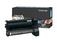 Lexmark - Keltainen - alkuperäinen - väriainekasetti LCCP, LRP malleihin Lexmark C780dn, C780dtn, C780n, C782dn, C782dtn, C782n, X782e C780A1YG