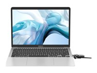 Compulocks MacBook Air 13-inch Cable Lock Adapter With Combination Cable Lock 2017 to 2019 - Turvalohkon liitäntäsovitin malleihin Apple MacBook Air (syksy 2018, vuoden 2017 keskivaihe, Vuoden 2019 puoliväli) MBALDG02CL