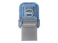 Dell Combo - USB Flash-asema - 64 Gt - USB 3.0 / USB-C malleihin Latitude 5320, 5520; OptiPlex 3090; Precision 7560, 7760; XPS 13 9310 AB135418
