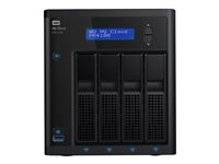 WD My Cloud PR4100 WDBNFA0640KBK - Pro Series - NAS-palvelin - 4 telineet - 64 Tt - HDD 16 Tt x 4 - RAID RAID 0, 1, 5, 10, JBOD - RAM 4 Gt - Gigabit Ethernet WDBNFA0640KBK-EESN