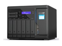 QNAP TS-855X - NAS-palvelin - 8 telineet - SATA 6Gb/s - RAID RAID 0, 1, 5, 6, 10, 50, JBOD, 60 - RAM 8 Gt - 2.5 Gigabit Ethernet / 10 Gigabit Ethernet - iSCSI tuki TS-855X-8G