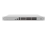 Cisco Meraki MX250 Cloud Managed - Turvalaite - 1GbE - telineeseen asennettava MX250-HW