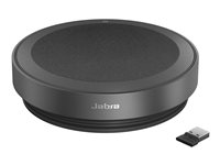 Jabra Speak2 75 UC - Kaiutinpuhelin handsfree - Bluetooth - langaton, langallinen - USB-A, USB-C - tummanharmaa - Sertifioitu Zoom Rooms -tilaratkaisuille, Zoom-sertifioitu, Alcatel-Lucent -sertifioitu, Avaya-sertifioitu, Cisco Webex Certified, Unify-sertifioitu, MFi-sertifioitu, Microsoft Swift Pair -sertifioitu, Amazon Chime -sertifioitu, Google Fast Pair -sertifioitu 2775-419