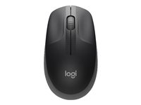 Logitech M190 - Hiiri - optinen - 3 painiketta - langaton - USB johdoton vastaanotin - hiilenharmaa 910-005905