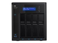 WD My Cloud PR4100 WDBNFA0240KBK - NAS-palvelin - 4 telineet - 24 Tt - HDD 6 Tt x 4 - RAID RAID 0, 1, 5, 10, JBOD - RAM 4 Gt - Gigabit Ethernet WDBNFA0240KBK-EESN