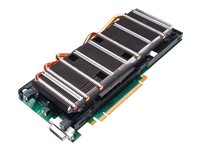 NVIDIA Tesla M10 - GPU computing processor - 4 GPU:t - Tesla M10 - 32 Gt GDDR5 - PCIe 3.0 x16 - ei tuuletinta malleihin Nimble Storage dHCI Large Solution with HPE ProLiant DL380 Gen10; ProLiant DL380 Gen10 Q0J62C