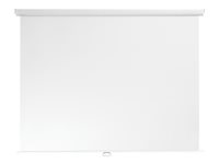 Multibrackets M Manual Projection Screen - Heijastusnäyttö - kattoon asennettava, seinään asennettava - 80" (203 cm) - 1:1 - Matte White - valkoinen 7350073737154