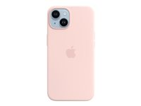 Apple - Takakansi matkapuhelimelle - MagSafe-yhteensopiva - silikoni - liidun vaaleanpunainen malleihin iPhone 14 MPRX3ZM/A