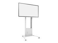 Multibrackets M Motorized Floorstand Flip 2 - Kärry malleihin LCD-näyttö - valkoinen -näytön koko: 42"-100" malleihin Samsung Flip 2 WM55R, WM65R 7350073739073