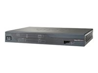Cisco 888 Multimode 4 pair G.SHDSL - Reititin - DSL-modeemi 4-porttinen kytkin - WAN-portit: 2 C888EA-K9