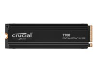 Crucial T700 - SSD - salattu - 4 Tt - sisäinen - M.2 - PCI Express 5.0 (NVMe) - TCG Opal Encryption 2.01 CT4000T700SSD5