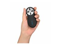 Kensington Si600 Wireless Presenter with Laser Pointer - Kauko-ohjauksen kuvaus - 4 painiketta - RF - musta 33374EU