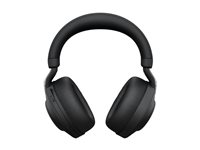 Jabra Evolve2 85 UC Stereo - Kuulokkeet + mikrofoni - täysikokoinen - Bluetooth - langaton, langallinen - aktiivinen melunpoisto - 3,5 mm jakkiliitin - melua vaimentava - musta 28599-989-889