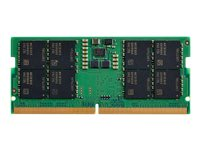 HP - DDR5 - moduuli - 16 Gt - 262-nastainen SO-DIMM - 5600 MHz / PC5-44800 - 1.1 V malleihin EliteBook 1040 G10, 84X G10, 86X G10; ZBook Firefly 14 G10, 16 G10; ZBook Fury 16 G10 83P91AA