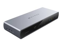Targus HyperDrive - Telakointiasema malleihin kannettaviin - USB-C / Thunderbolt 4 - 11-slot - HDMI, 2 x Thunderbolt - 2.5GbE HDTB4D-EU