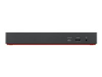 Lenovo ThinkPad Universal Thunderbolt 4 Dock - Telakointiasema - Thunderbolt 4 - HDMI, 2 x DP - 1GbE - 135 watti(a) - Campus - Eurooppa malleihin ThinkPad E14 Gen 4; L13 Yoga Gen 3; T14s Gen 3; X1 Nano Gen 2; X13 Yoga Gen 3 40B00135EU