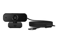 HP 435 - Verkkokamera - panorointi / kallistus - väri - 2 MP - 1920 x 1080 - audio - USB 2.0 77B10AA#ABB
