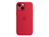 Apple - (PRODUCT) RED - takakansi matkapuhelimelle - MagSafella - silikoni - punainen malleihin iPhone 13 mini MM233ZM/A
