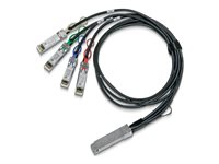 NVIDIA - 100GBase-CU-suorakytkentäkaapeli - QSFP28 to SFP28 - 3.5 m - passiivinen, hybridi 980-9I48X-00C03A