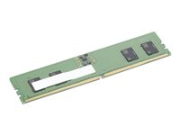 Lenovo - DDR5 - moduuli - 8 Gt - DIMM 288 nastaa - 5600 MHz - puskuroimaton - vihreä 4X71N41630