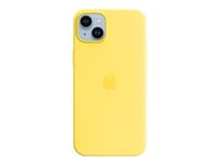 Apple - Takakansi matkapuhelimelle - MagSafe-yhteensopiva - silikoni - kanarialinnun keltainen malleihin iPhone 14 Plus MQUC3ZM/A
