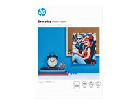 HP Everyday Photo Paper - Kiiltävä - A4 (210 x 297 mm) - 200 g/m² - 100 arkki (arkit) valokuvapaperi malleihin Officejet 20X, 38XX, 46XX, 52XX, 6000 E609, 68XX, 80XX; Photosmart B110, Wireless B110 Q2510A