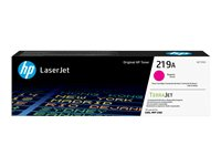 HP 219A - Magenta - alkuperäinen - LaserJet - väriainekasetti (W2193A) malleihin P/N: 499Q6F#B19, 499Q7F#BAZ, 499Q8F#B19, 499Q8F#BAZ, 499R0F#BAZ, 8D7L0A#BAZ W2193A