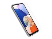 OtterBox React Series - Suojakotelo takakansi matkapuhelimelle - kirkas - sekä Trusted Glass -näytönssuoja malleihin Samsung Galaxy A14 5G 78-81181