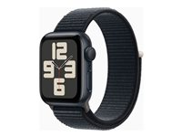 Apple Watch SE (GPS) - 2. sukupolvi - 40 mm - keskiyö - älykello kanssa urheiluranneke - tekstiili - keskiyö - 32 Gt - Wi-Fi, Bluetooth - 26.4 g MRE03KS/A